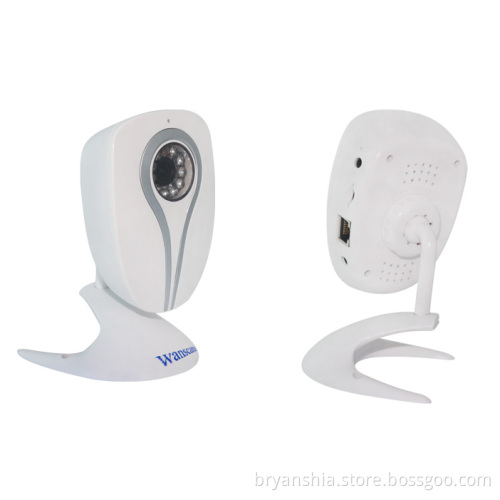 New Indoor Wireless Wifi Two Way Dual Audio Mini Style Cam IP Network Camera For Home Security